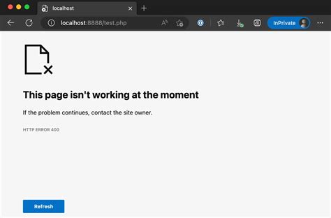 Http Error 400
