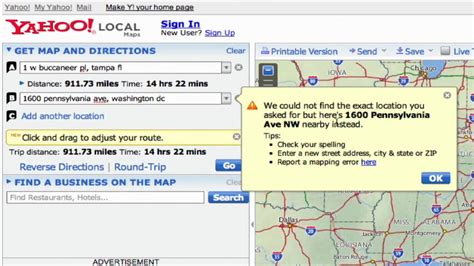 Yahoo Maps Driving Directions And Traffic Yahoo Maps Driving Directions And Traffic